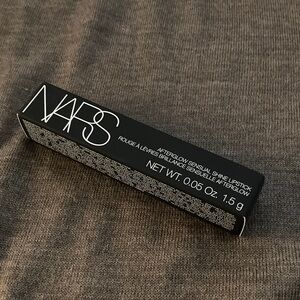 NARS Afterglow Shine Lipstick in Black Packaging